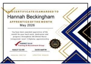 Apprentice of the Month – Hannah Beckingham